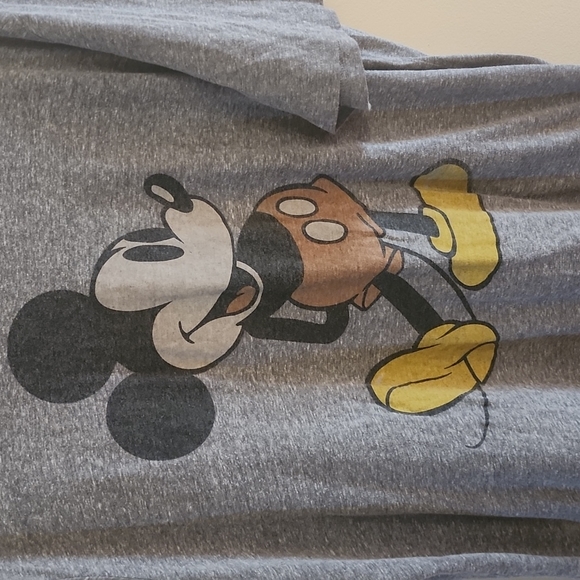 GREY Micky Mouse T-Shirt - Picture 2 of 4